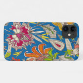 chintz pop blue Case-Mate iPhone case (Achterkant (horizontaal))