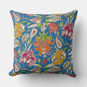 chintz pop blue kussen