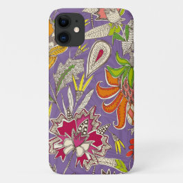 chintz pop violet Case-Mate iPhone case