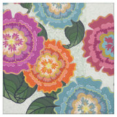 Chintz Weide Groot Schaal Bloem Kunst Naadloos Stof (Swatch)
