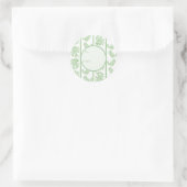 Chintzy Chinchilla Cadeau Sticker (Groen)  (Tas)