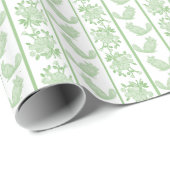 Chintzy Chinchilla-inpakpapier (groen) Cadeaupapier (Rol Hoek)