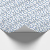 Chintzy Chinchilla Inpakpapier (Leigrijs) (Hoek)