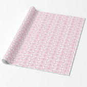 Chintzy Chinchilla Inpakpapier (Roze) (Uitgerold)