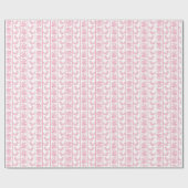 Chintzy Chinchilla Wrapping Paper (Pink) Cadeaupapier (Vlak)