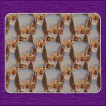 Chintzy Village KerstTree Snow Wereldbol Patroon