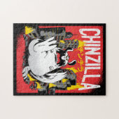 Chinzilla Chinchilla Monster Legpuzzel (Horizontaal)
