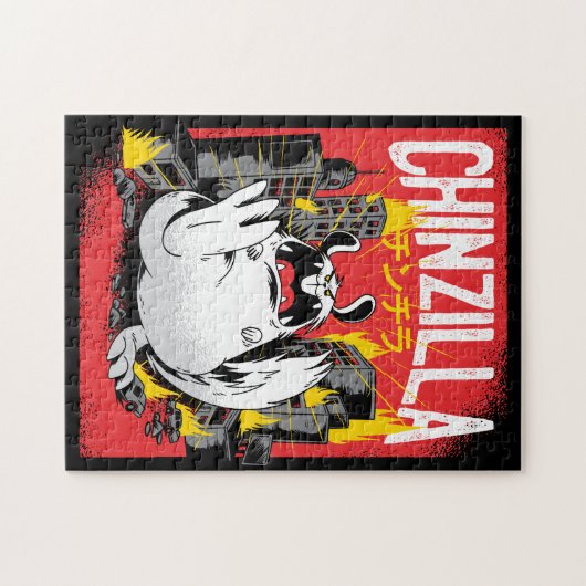 Chinzilla Chinchilla Monster Legpuzzel (Horizontaal)