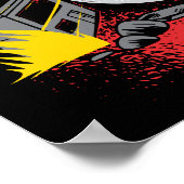 Chinzilla Chinchilla Monster Poster (Hoek)