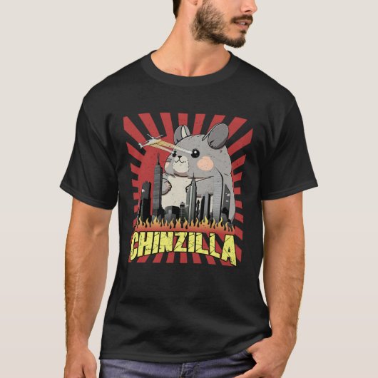 CHINZILLA  Chinchilla Owner Chinchillas ChinChilla T-shirt (Voorkant)