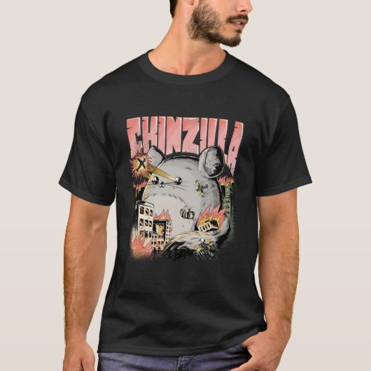Chinzilla Chinchilla Saying Chinchillas Owners T-shirt (Voorkant)