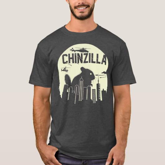 Chinzilla Funny Chinchilla T-shirt (Voorkant)