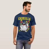 Chinzilla Funny Chinchillas Pet Lover T-shirt (Voorkant volledig)