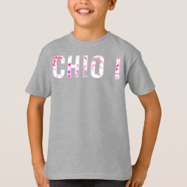 Chio! – Fun Bold Kinderen T-shirt Design