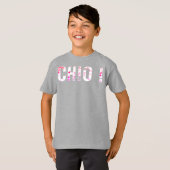 Chio! – Fun Bold Kinderen T-shirt Design (Voorkant volledig)