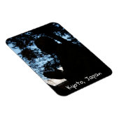 Chion-in tempelbeeld silhouette, Kyoto, Japan Magneet (Rechterzijde)