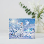Chione Goddess of Snow and Ice Briefkaart (Staand voorkant)
