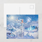 Chione Goddess of Snow and Ice Briefkaart (Voorkant / Achterkant)