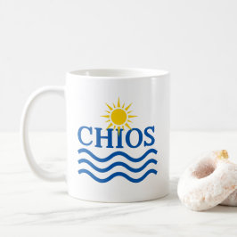 CHIOS Griekenland, Zonnegolven Koffiemok