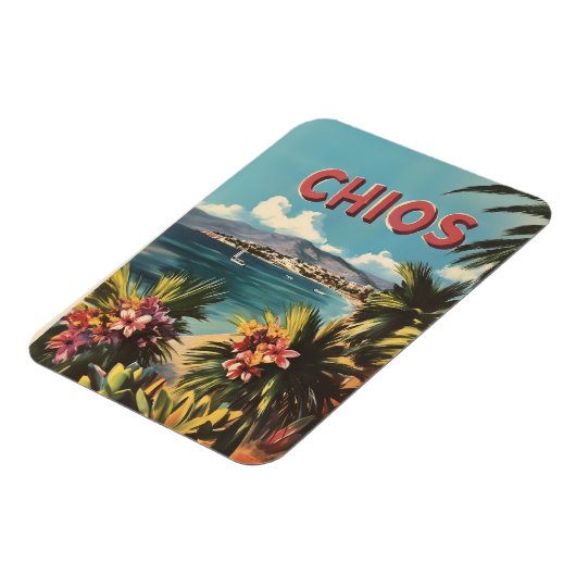 Chios-vintage Magneet (Linkerzijde)