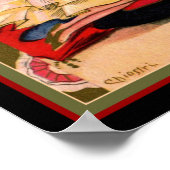 Chiostri Art Deco-kerstmuur art 11x14 Poster (Hoek)