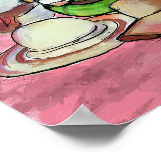 Chiot et chapeaux poster (Hoek)