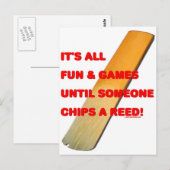 Chip A Reed Briefkaart (Voorkant / Achterkant)