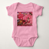 Chip bezoekt Ms Elizabeth's Peppermint World Romper (Voorkant)