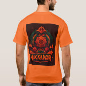 "Chip Chic: Waar bordspellen voldoen aan Mode" T-shirt (Achterkant)