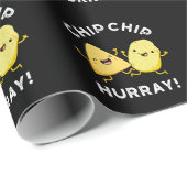 Chip Chip Hooray Funny Happy Crisps Donk BG Cadeaupapier (Rol Hoek)