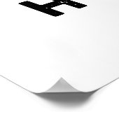 Chip Chip Hooray Funny Happy Crisps Poster (Hoek)