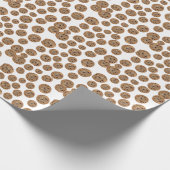 Chip cookie chocolade cadeaupapier (Hoek)