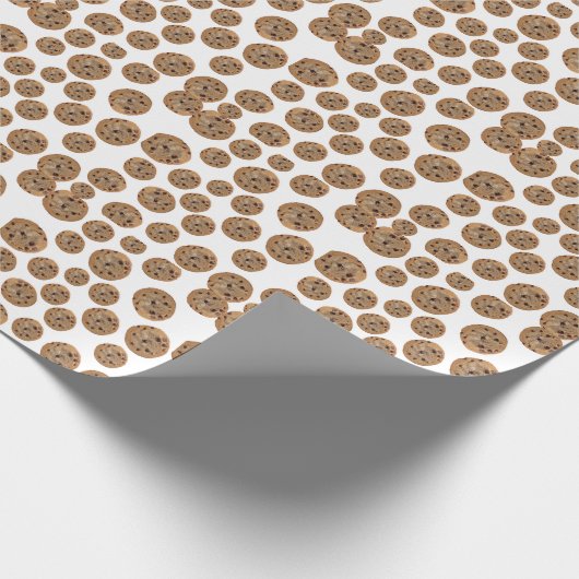 Chip cookie chocolade cadeaupapier (Hoek)