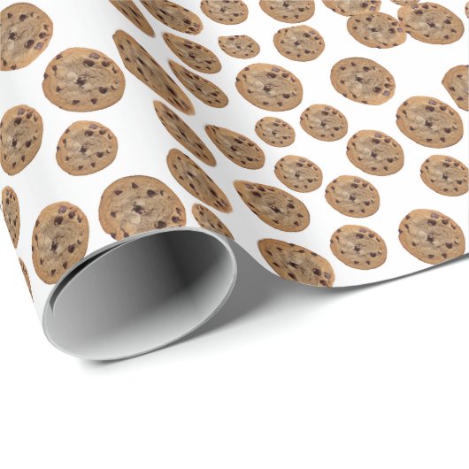 Chip cookie chocolade cadeaupapier (Rol Hoek)