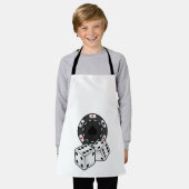 Chip & Dice voor Poker Schort (Gedragen)