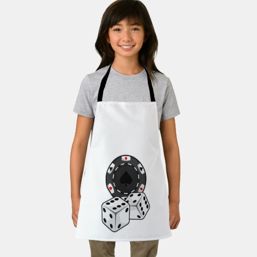 Chip & Dice voor Poker Schort (Insitu)