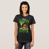 Chip Dippin And Margarita Sippin T-shirt (Voorkant volledig)
