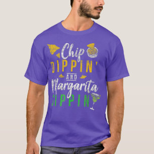 Chip Dippin en Margarita Sippin Cinco de Mayo T-shirt