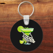 Chip Dippin Margartta Sippin Cinco De Mayo 2 Sided Sleutelhanger (Voorkant)