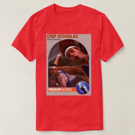 Chip Douglas Cable Guy Basketball d T-shirt (Design voorkant)