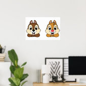 Chip en Dale Poster (Thuiskantoor)