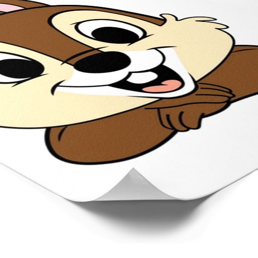 Chip en Dale Poster (Hoek)