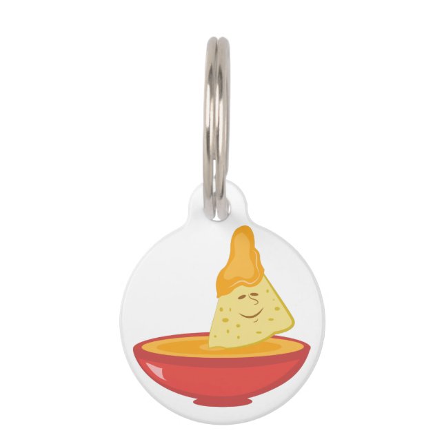 Chip en dip huisdierpenning (Voorkant)