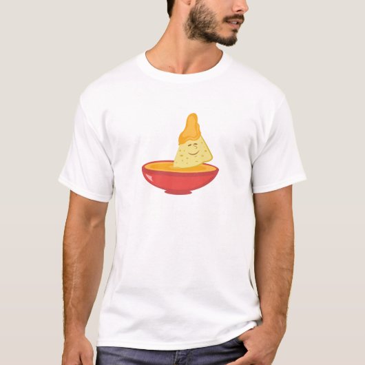 Chip en dip t-shirt (Voorkant)