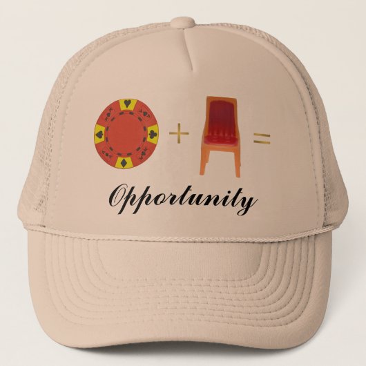 Chip en voorzitter trucker pet (Voorkant)