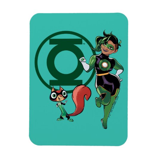 Chip & Green Lantern Magneet (Verticaal)