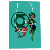 Chip & Green Lantern Medium Cadeauzakje (Voorkant)