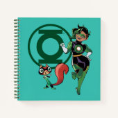 Chip & Green Lantern Notitieboek (Voorkant)