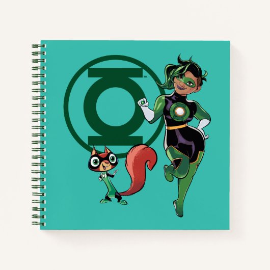 Chip & Green Lantern Notitieboek (Voorkant)