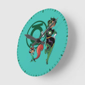 Chip & Green Lantern Ronde Klok (Hoek)